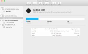 Externe Festplatte für den Mac: Format, Anschluss und Tipps