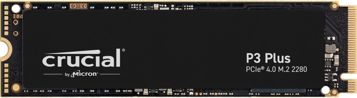 Crucial P3 Plus 1TB Crucial P3 Plus 1TB – Produktfoto