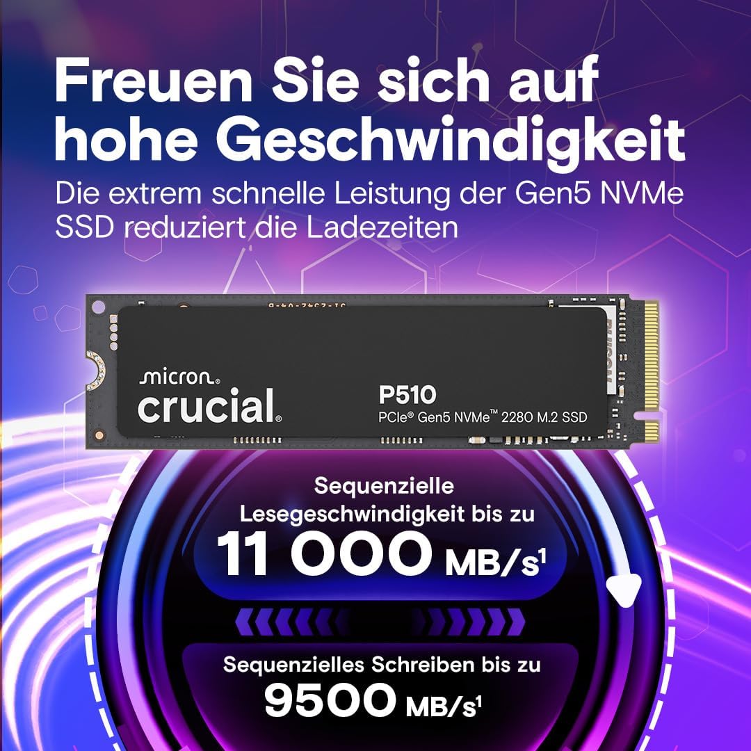 Crucial P510 1 TB: weitere Produktansicht