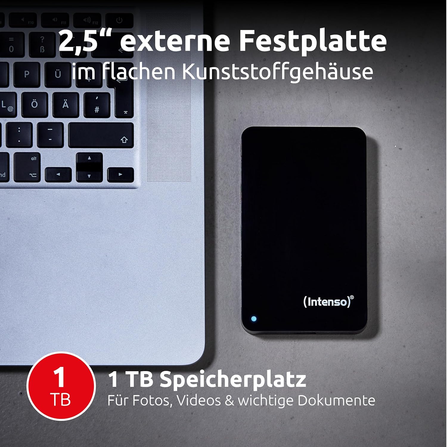 Intenso Memory Case 1 TB: weitere Produktansicht