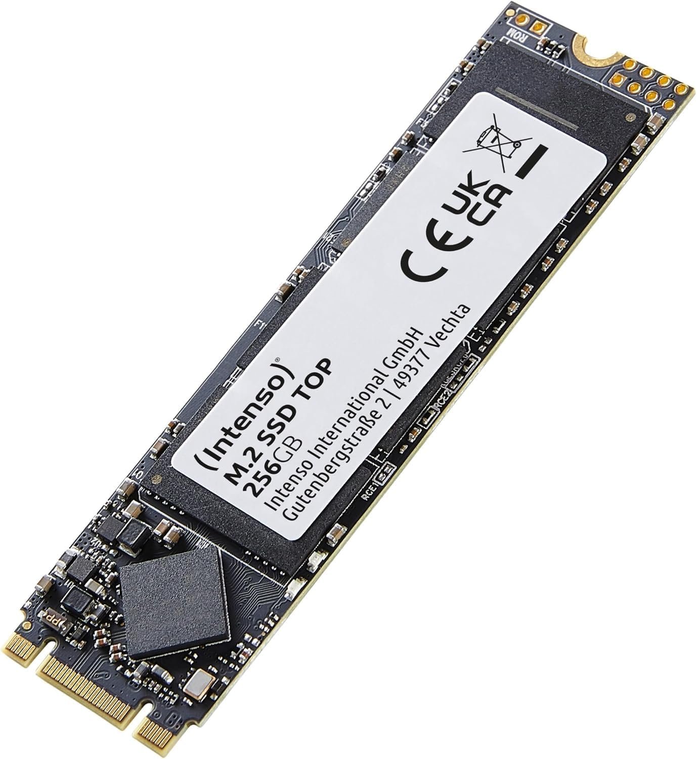 Intenso Top M.2 SATA SSD 256 GB – Produktfoto