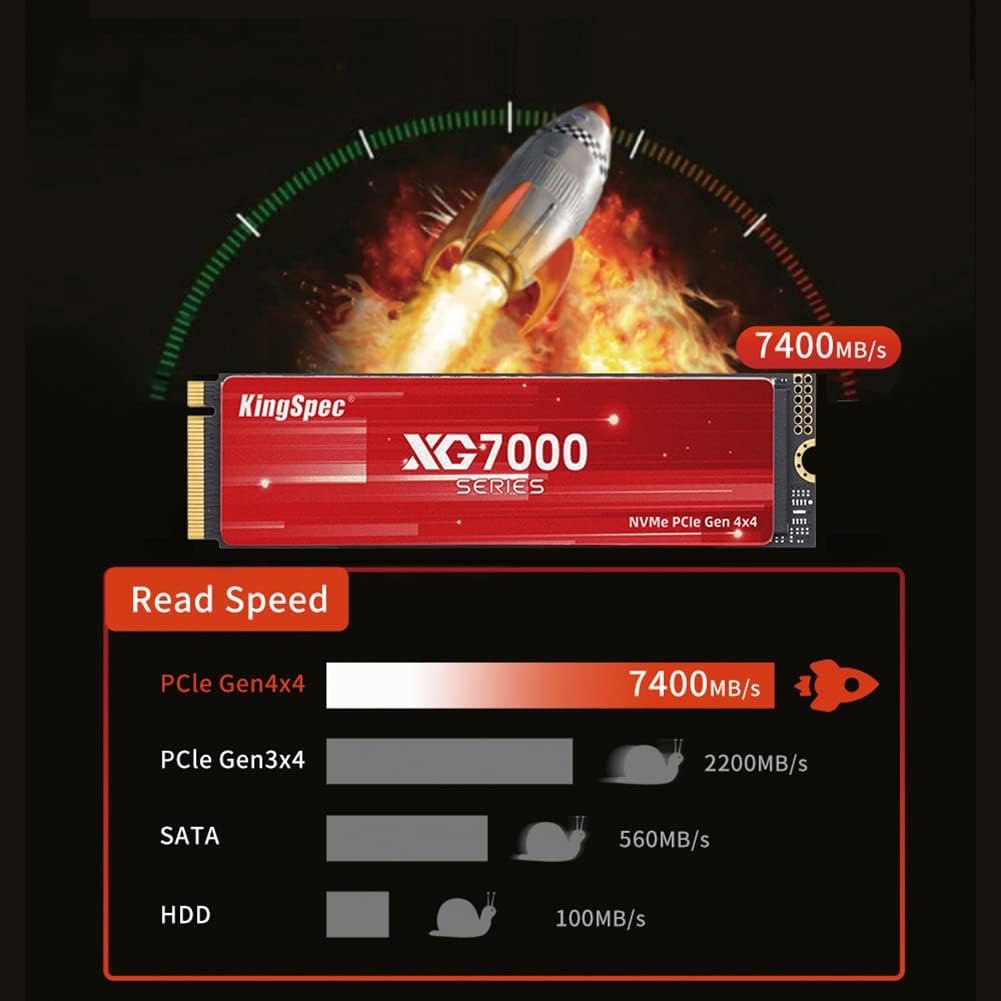 KingSpec XG7000 2 TB: weitere Produktansicht