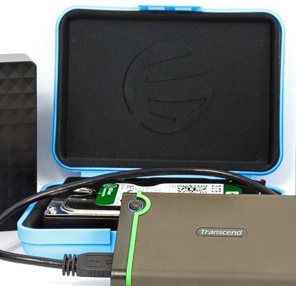 Robuste Outdoor-Festplatten