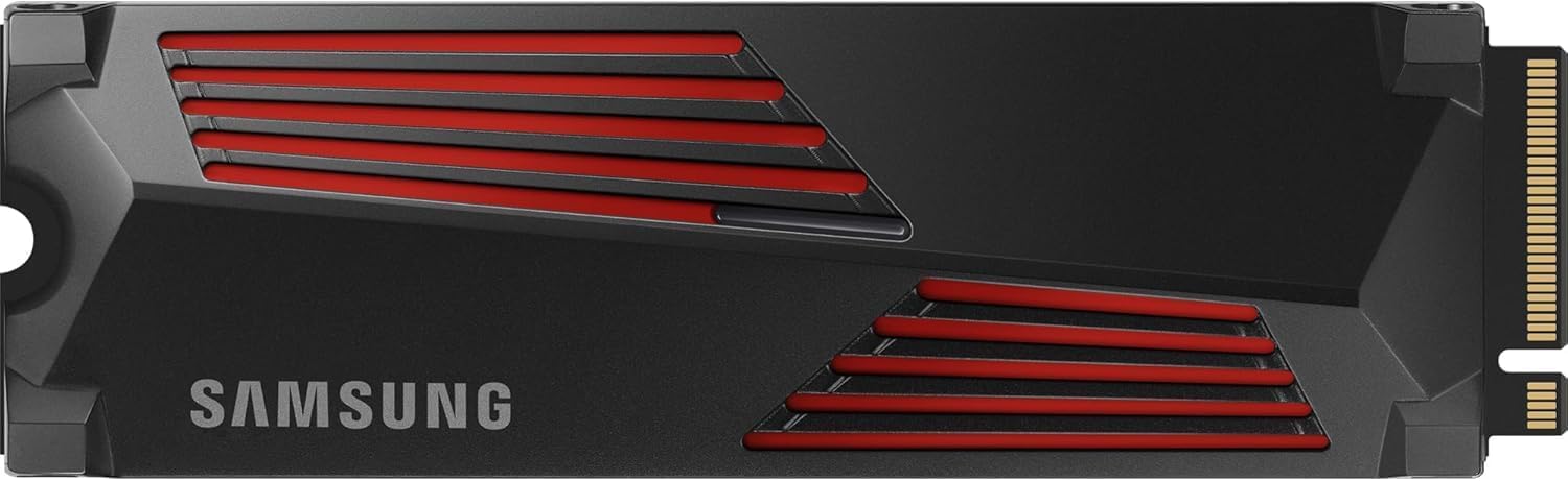Samsung 990 PRO 1TB mit Heatsink – Produktfoto