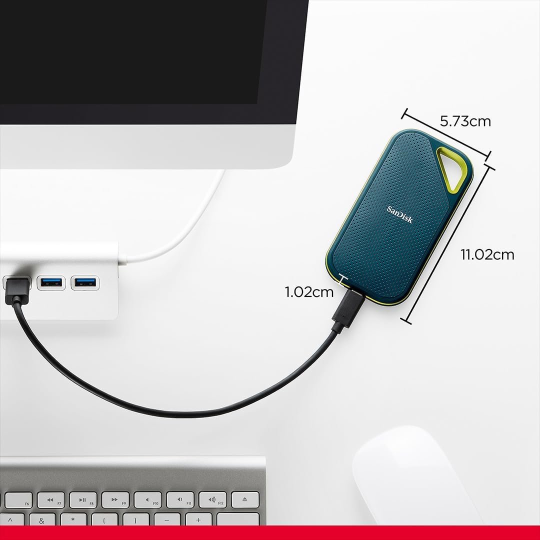SanDisk Extreme PRO Portable SSD 1TB (Monterey): weitere Produktansicht