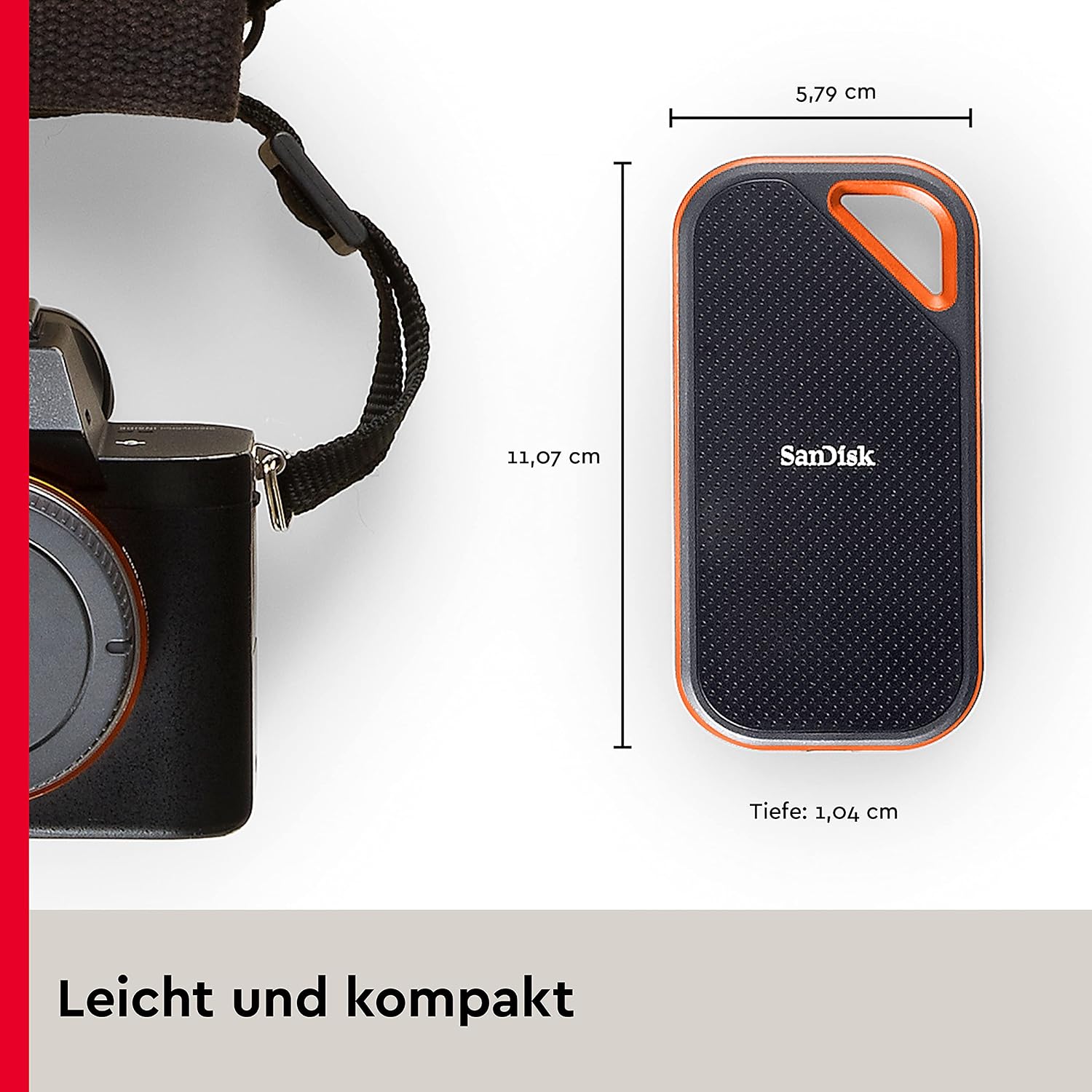 SanDisk Extreme PRO Portable SSD 4TB: weitere Produktansicht