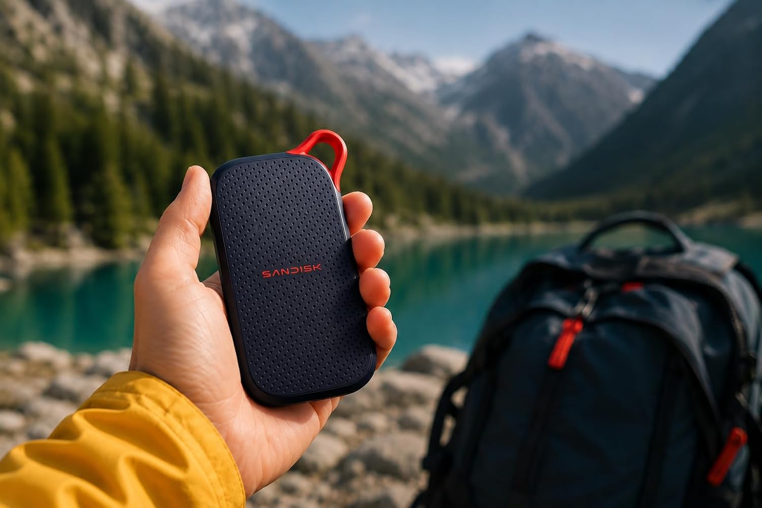 SanDisk Portable SSD 1TB (SDSSDE31): weitere Produktansicht