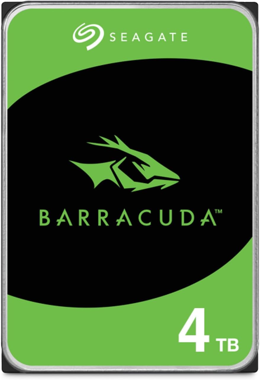 Seagate BarraCuda 4TB – Produktfoto