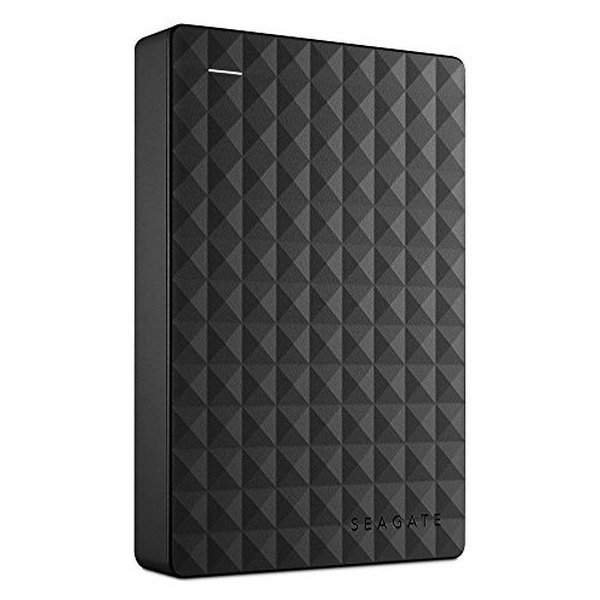 Seagate Expansion Portable 4 TB externe 2,5-Zoll-Festplatte mit Rautenmuster
