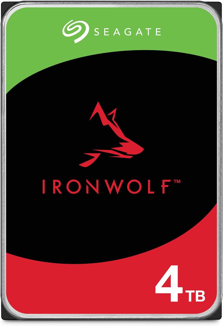 Seagate IronWolf 4TB Seagate IronWolf 4TB – Produktfoto