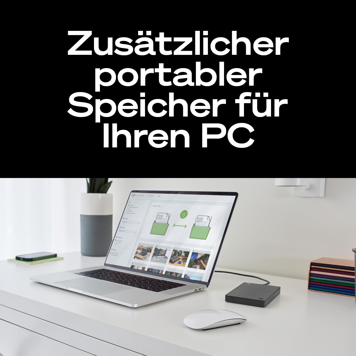 Seagate Portable 2 TB: weitere Produktansicht