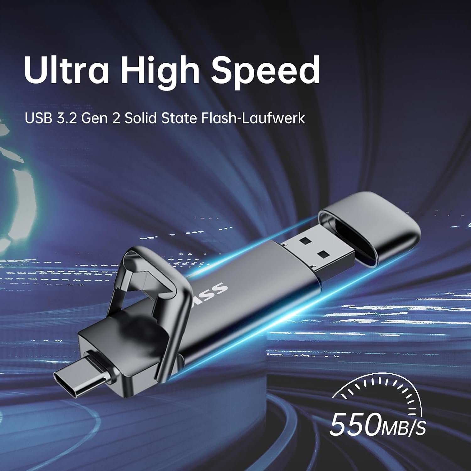 SSK SD301 128 GB: weitere Produktansicht