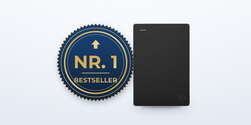 Externe Festplatte Seagate Portable mit Siegel Nr. 1 Bestseller