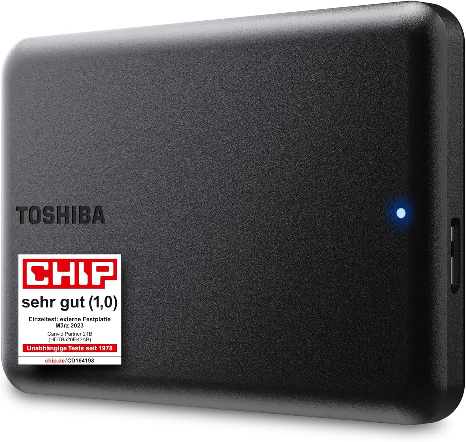Toshiba Canvio Partner 2 TB Toshiba Canvio Partner 2 TB – Produktfoto