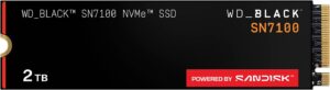 WD_BLACK SN7100 2TB – interne SSD, Produktfoto
